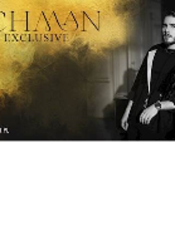 Concert poster - photo of the artist.