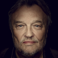 Photo of Krzysztof Cugowski's face.