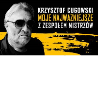 Concert poster - photo of Krzysztof Cugowski and information about the event.