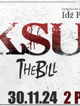 The bands' names on white background.