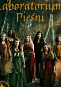 Photo of the band: seven women in long dresses.