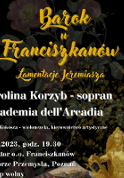 Concert poster: information about the event.
