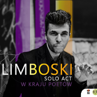 Photo of Limboski, his name and a title of the event.