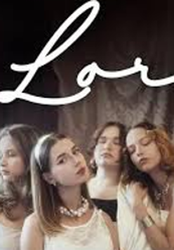 Photo of four young women and the name of the band "Lor".
