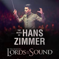 Concert poster: photo of the conductor with baton in his hand and information about the event.