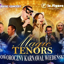 Concert poster with phtos of performers and the title of the event.