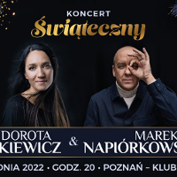 Photo of Marek Napiórkowski & Dorota Miśkiewicz with information about the event.