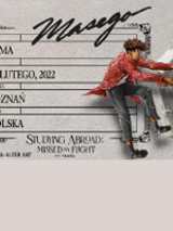 Concert poster with photo of Masego and information about the event.