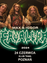 Photo of the band and information about the event.