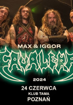 Photo of the band and information about the event.