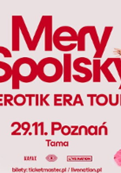 Concert poster with information about the concert.