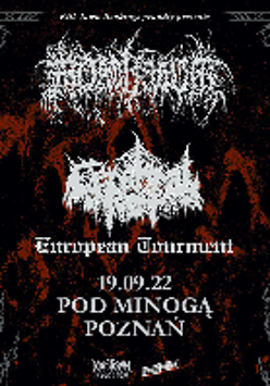 Concert poster with information about the event.