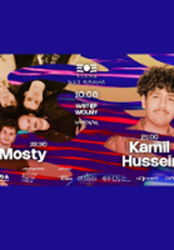 Concerts poster - small photos of the performers and information about the event.