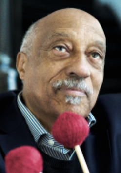 Photo of Mulatu Astatke and information about the event.