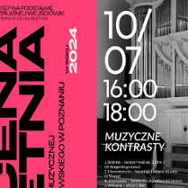 Concert poster with information about the event.