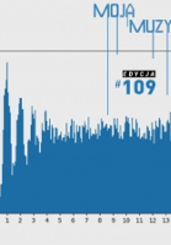 The graphic shows a blue graph of a sound wave. Above the graph there is a blue inscription "my music".