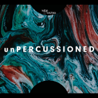 Concert poster with its title "unPERCUSSIONED".