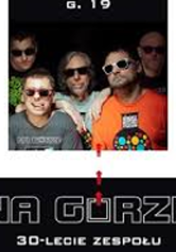 Photo of the band in white frame, under it - the name of the band.