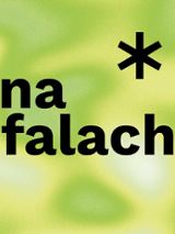 Concert poster - the title of the series on light green background.