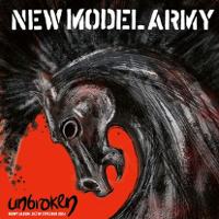 Concert poster: drawing of a horse and the band's name.