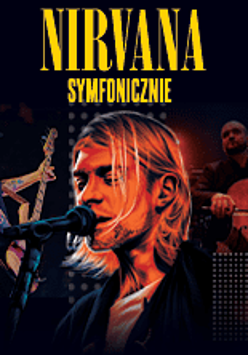 Event poster with the title of the concert and photo of Kurt Cobain.