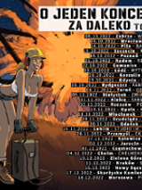 Concert poster with information about the event.