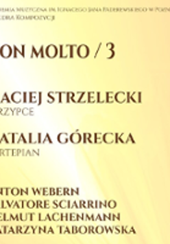 Concert poster with information about the event.