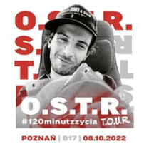 Concert poster - photo of the artist and information about the event.