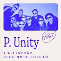 Concert poster: photo of the band and information about the event.