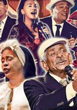 Concert poster - picture of the performers.