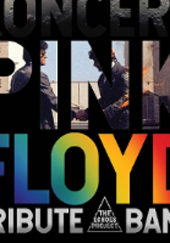 Colourful poster with the title of the concert.