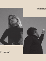 Two separate black and white photos of Piotr Paduszyński and Yana Couto.