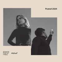 Two separate black and white photos of Piotr Paduszyński and Yana Couto.