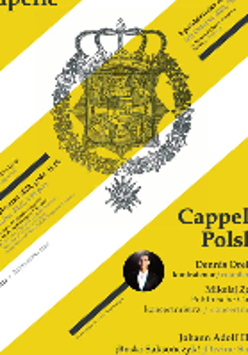 Concert poster with information about the event.