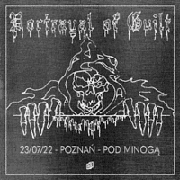 Black and white concert poster