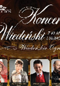 Poster with four photos of performers and information about the event