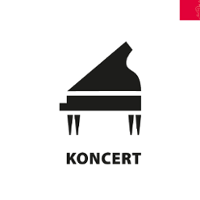 Drawing of a black piano on a white background.