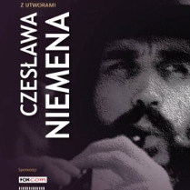 Black and white photo of Czesław Niemen