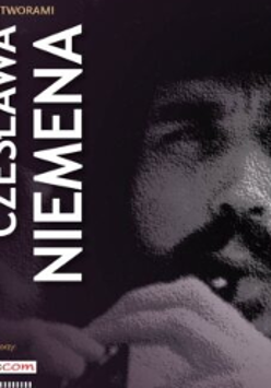 Black and white photo of Czesław Niemen