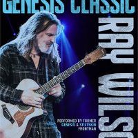 Concert poster - photo of Ray Wilson playing the guitar.