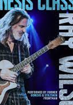Concert poster: photo of Ray Wilson with a guitar and information about the event.