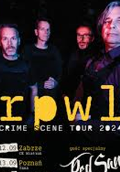 Concert poster: photo of RPWL band and information about the event.