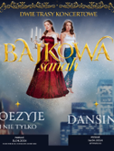 Concerts poster with photo of sanah and information about the events.