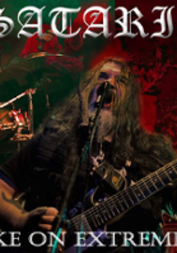 Concert poster with photo of the band members.