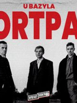 Concert poster - photo of the band and information about the event.