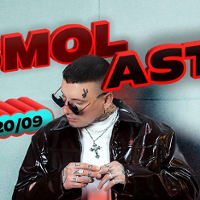 Concert poster: photo of Smolasty.