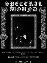 Black and white concert poster.