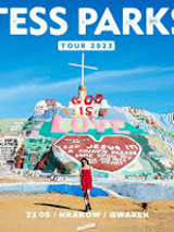 Colourful event poster.