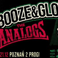 Concert poster with the bands' names and information about the event.