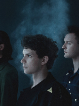 Concert poster - photo of the band.